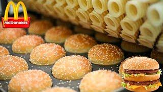 How Mcdonalds Burger Are Made? Mcdonalds Burger Factory