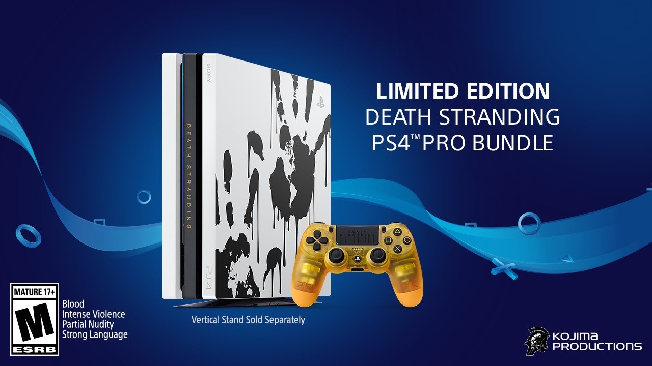 Unboxing Death Stranding Limited Edition Ps4 Pro Console Discount Codes Talking Pad More Youtube
