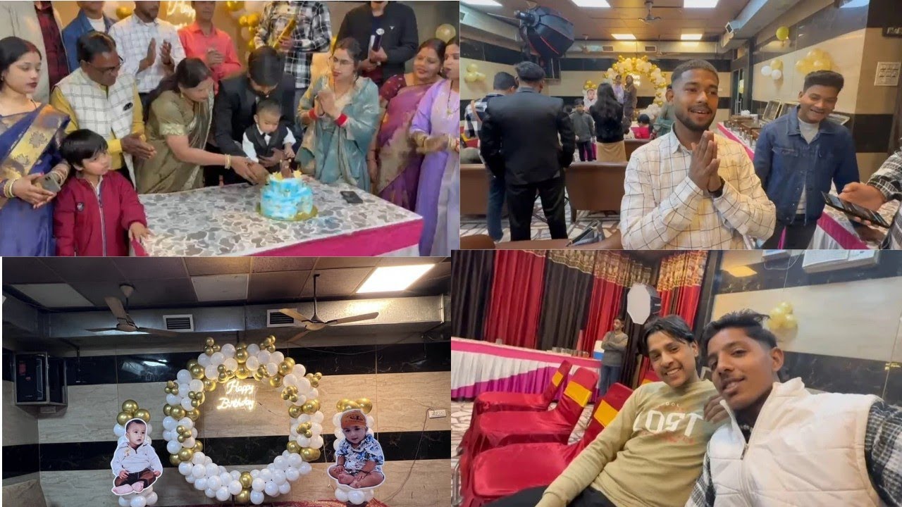 Day=195 | Shivay Birthday celebration 🎉 | Masti Vlog | 365 Days Vlog Challenge 