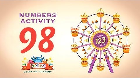 Endless Number Video 98: Fun Math Activities For Kids | Counting