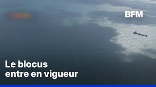 Donald Trump menace "d'éliminer" les navires iraniens qui s'approchent du blocus du détroit d'Ormuz