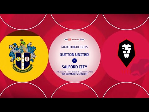 Sutton Salford Goals And Highlights