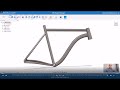 Video Tutorial: How to make a Bike Frame with Fusion 360 in just 10 minutes.