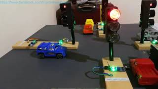 smart traffic signal  افكار مشاريع هندسية