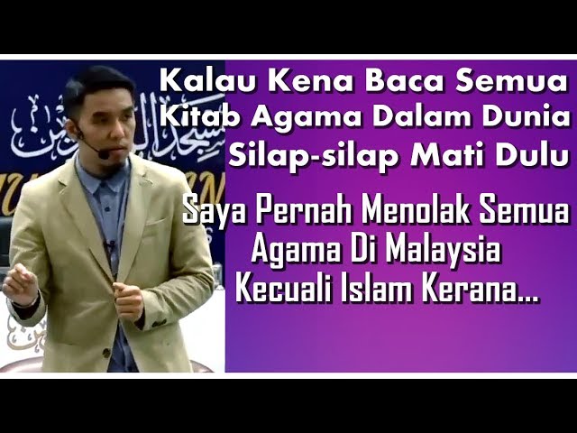 Keislaman Bro Firdaus Wong || Hanya Islam Agama Fitrah class=