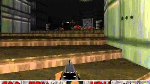 Doom E1M7 - Computer Station - UV 100%