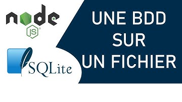 Utiliser SQlite avec Node JS