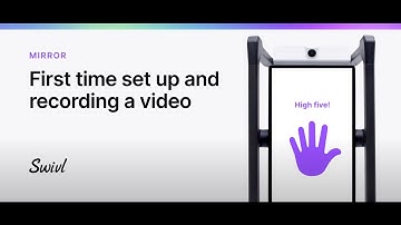 First-Time Setup and Recording a Video