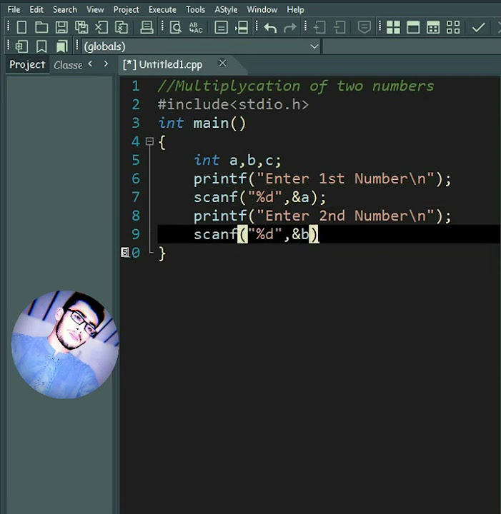 C Programming | Multiplication of Two Numbers | Coding With Sohail ...