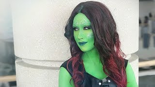 Gamora Makeup Tutorial Guardians Of The Galaxy