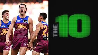 The 10 BEST MOMENTS from round 20 AFL