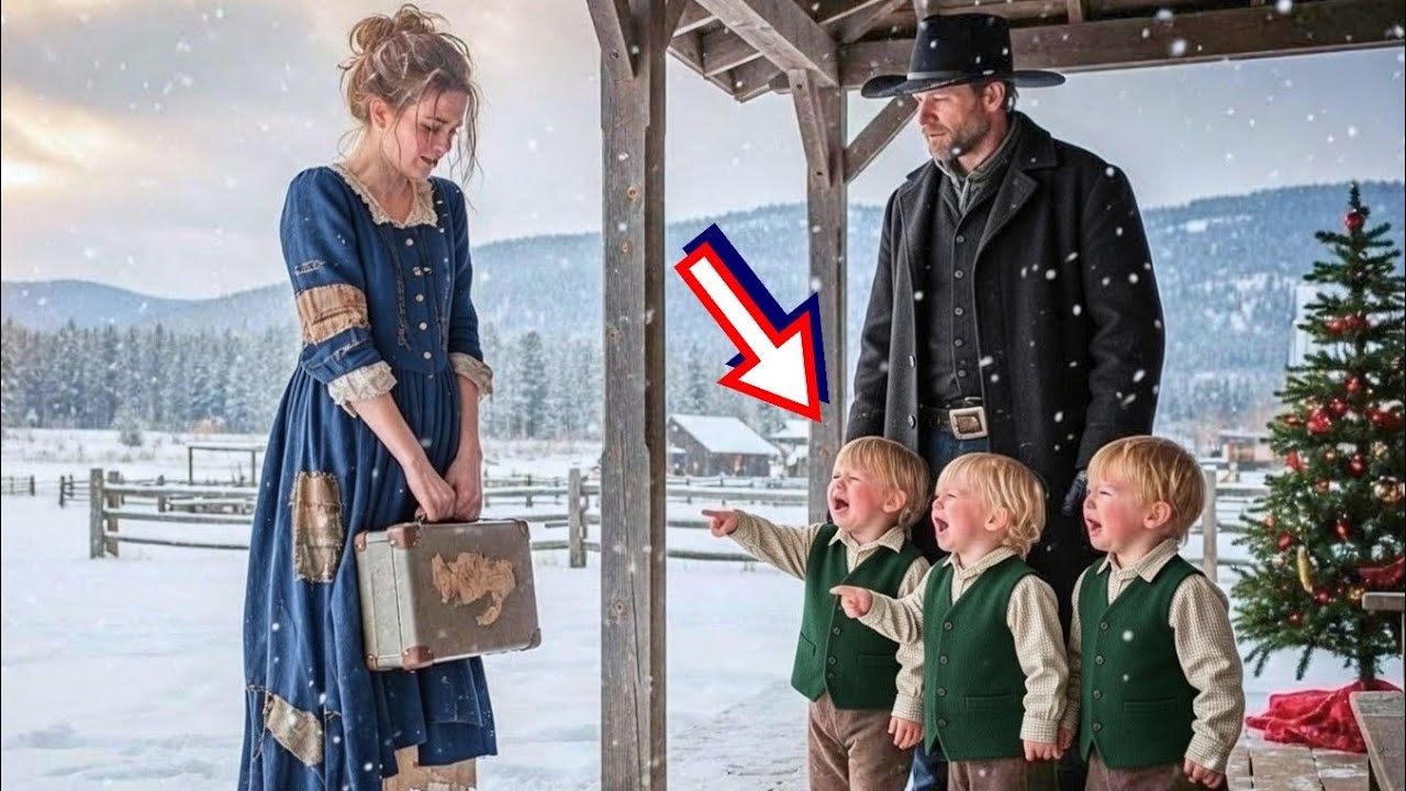 РОЖДЕСТВЕНСКАЯ МЕТЕЛЬ ПРИВЕЛА ЕЁ К ЕГО ДВЕРИ… А КОГДА ДЕТИ ПРОШЕПТАЛИ «ПОЖАЛУЙСТА,😢