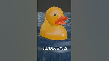 EASY Waves In Blender | 45 Seconds