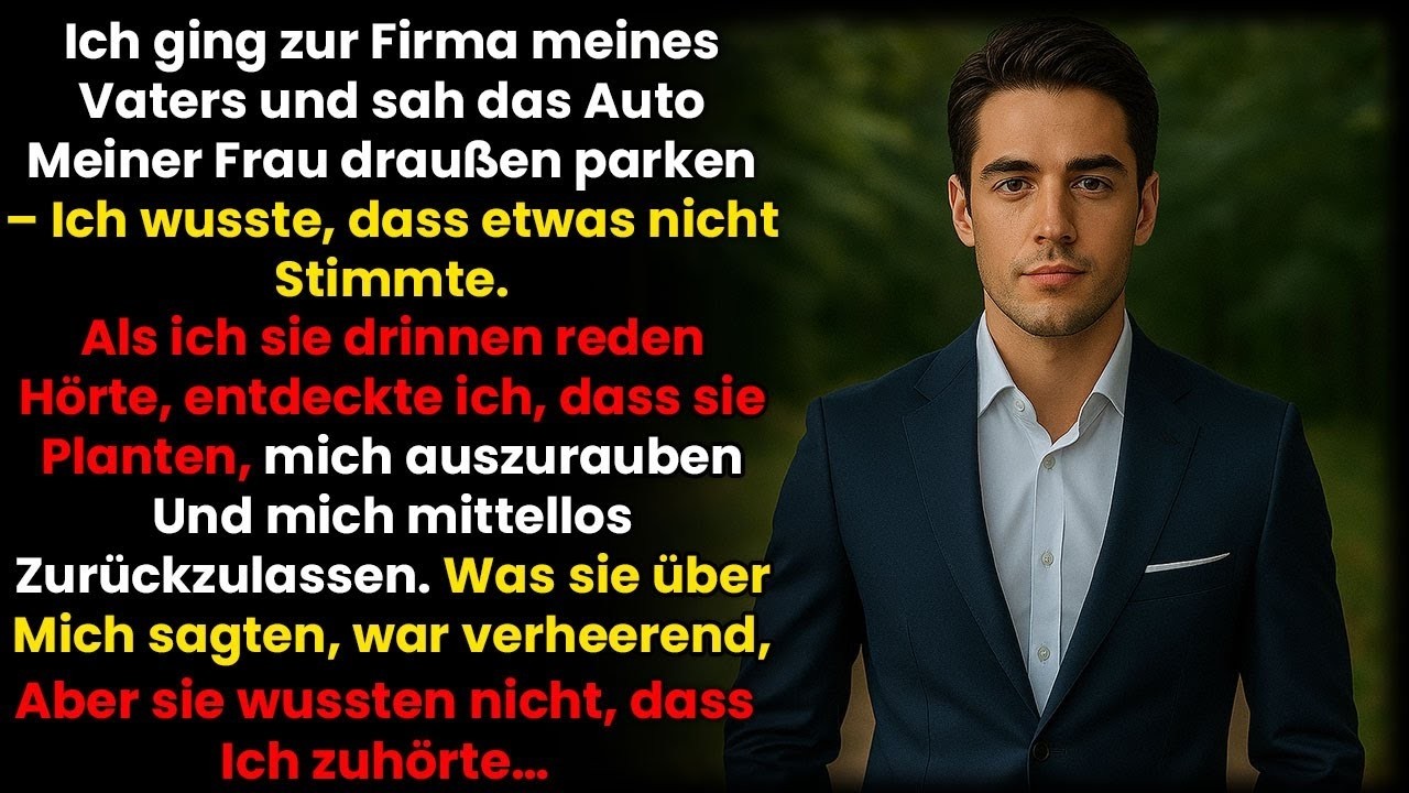 Ich Ging Zur Firma Meines Vaters Und Sah Das Auto Meiner Frau – Was Ich Drinnen Hörte…