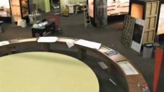 Time-lapse installation of Behind The Scenes exhibition