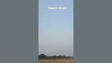 Real time action using CUAV + swarm code #drone #ardupilot #swarmdrone