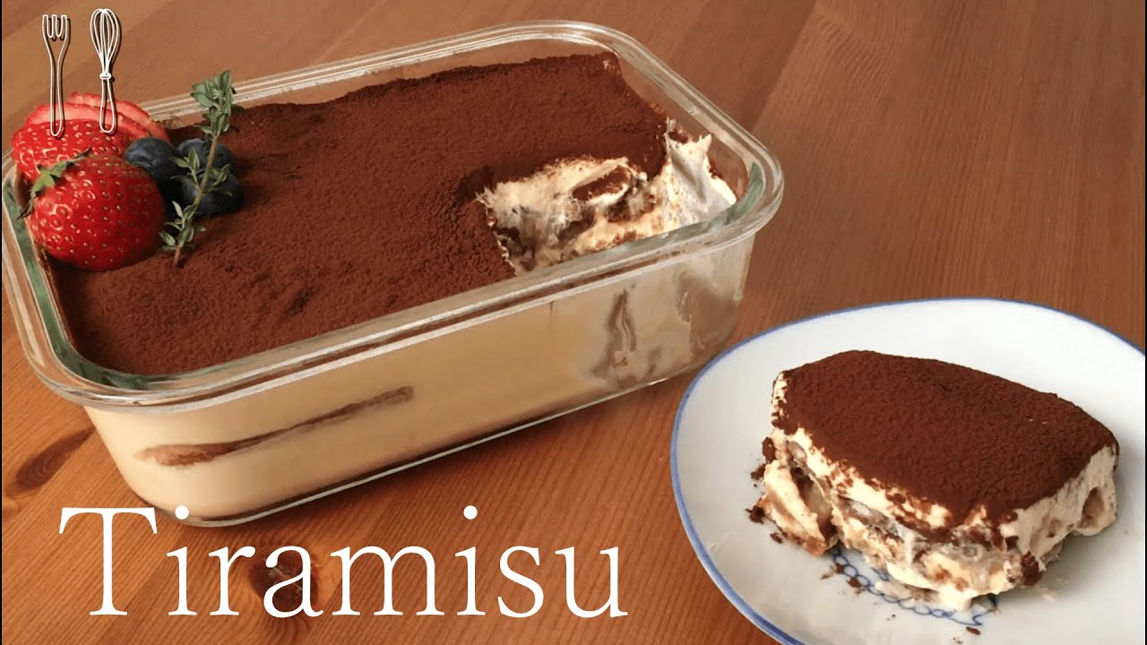 アイリッシュクリームティラミスのレシピ