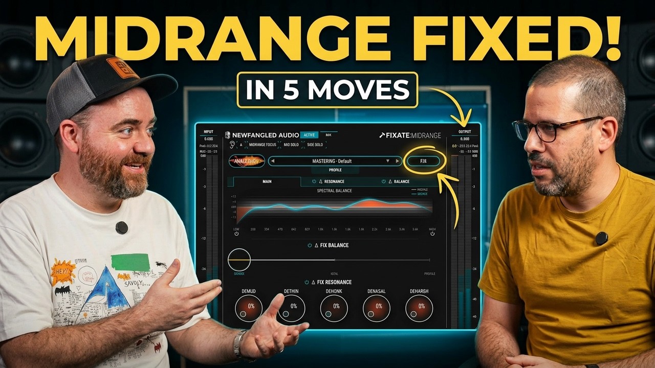 How a Mastering Engineer Fixes Mud, Honk & Harshness in 5 Moves | Fixate:Midrange