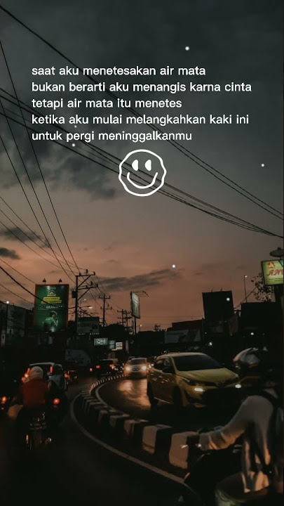 Buih Jadi Permadani STATUS WA