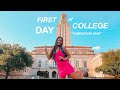 FIRST DAY OF SCHOOL VLOG | University of Texas at Austin