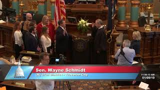 Sen. Schmidt sworn in as Michigan senator