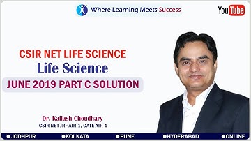 CSIR NET Life Science June 2019 Paper Discussion Part - C | IFAS