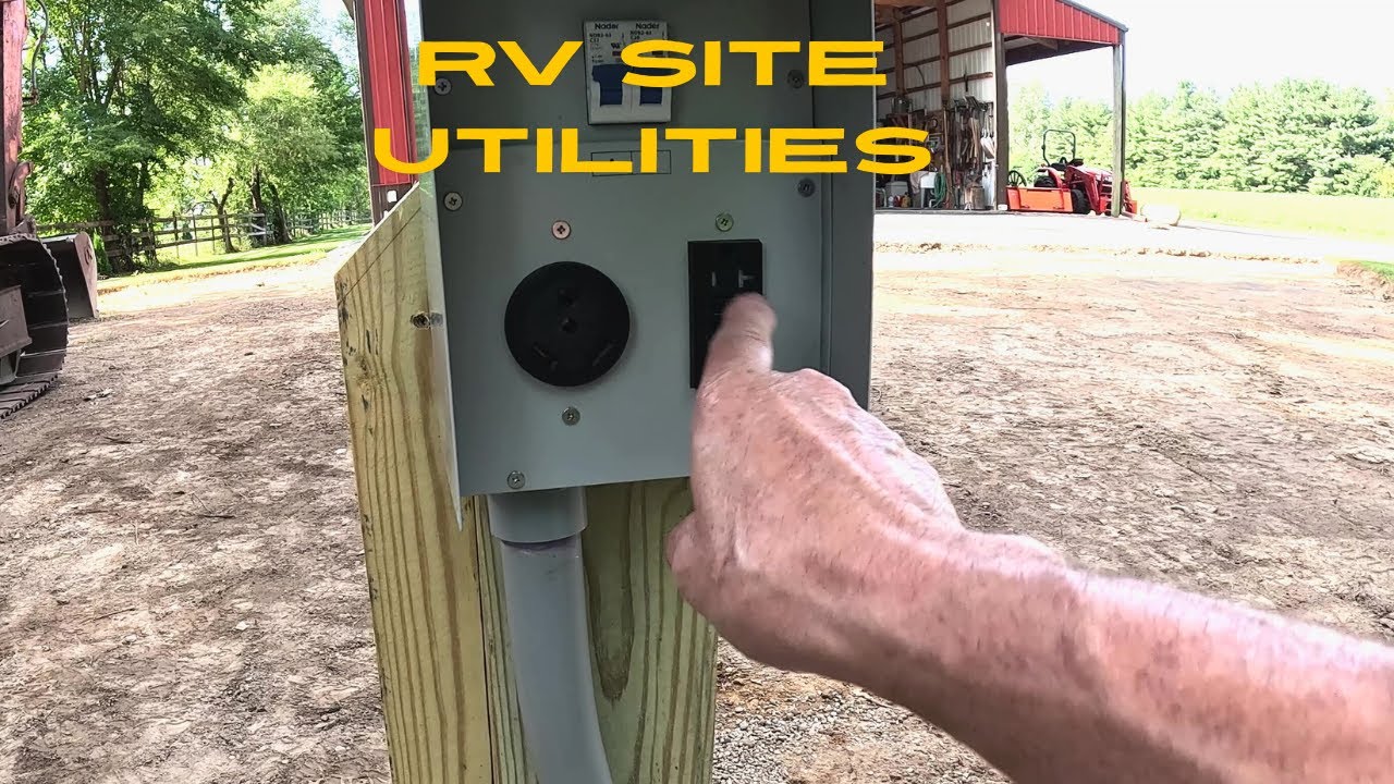 Installing Rv601 Installing An RV Site - YouTube