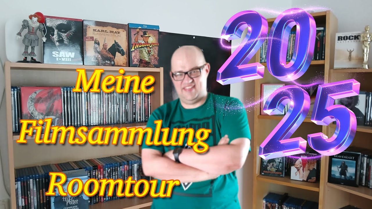 Meine Filmsammlung 2025 + Roomtour mit besonderen Film Editionen 🎥