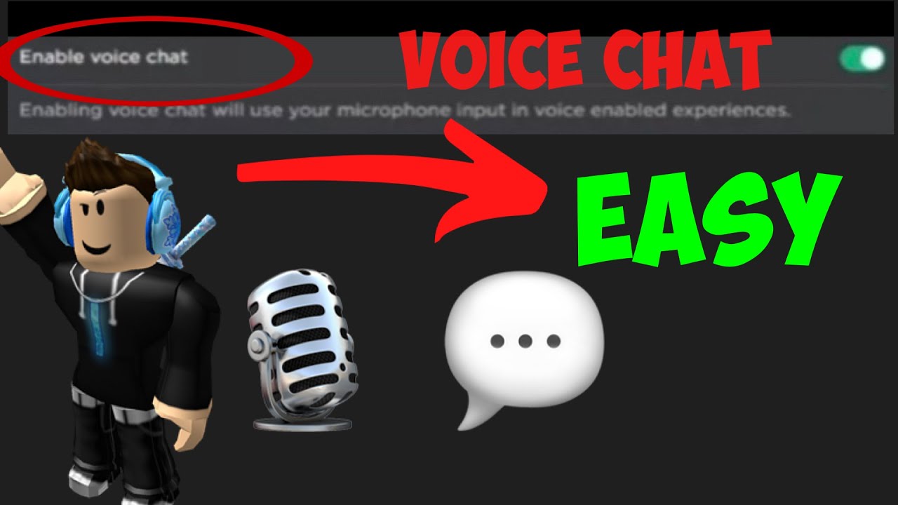 How to get voice chat on Roblox: Enabling voice chat on PC