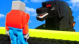 GODZILLA LEGO TOWER SURVIVAL! - Brick Rigs Gameplay!