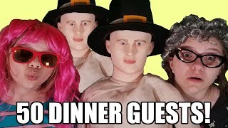 50 Types of Dinner Guests on Thanksgiving!