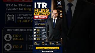 ITR Filing begins AY 2026-27 | File your income tax return with YMW COMPLIANCE #viral #taxinfo