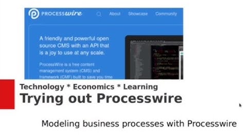 Trying out Processwire (Part 1)