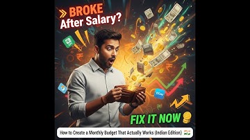 How to Create a Monthly Budget That Actually Works (Indian Edition 💰)