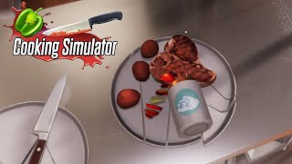 ステーキの概念と皿が壊れた【Cooking Simulator】