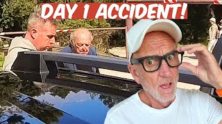 We Crash Our New Fiat Grande Panda! 🇫🇷🚙🐼 Fiat Panda Rental Car