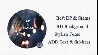 DP & Status Maker | Status Photo Maker | Text on Photo | whatsapp dp status | All DP Status ,DP Pics screenshot 1