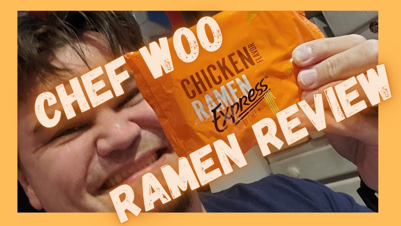 Chef Woo Chicken Ramen Express REVIEWED!!! - YouTube