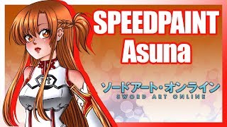 JE DESSINE ASUNA - SWORD ART ONLINE