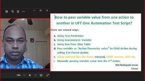 (Explained) How to pass variable value from one action to another in UFT Automation Test Scripts?