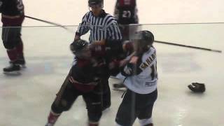 Saharchuk Hit and Fight Vernon Vipers BCHL