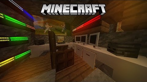 RGB gaming PC setup in Minecraft | Glowing Sign board text | [NO MODS ! ] | Neel Raut | #minecraft