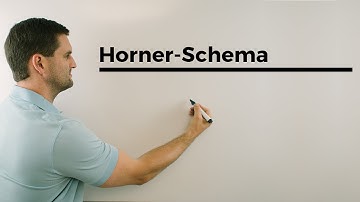 Horner-Schema statt Polynomdivision, Nullstellen bestimmen | Mathe by Daniel Jung