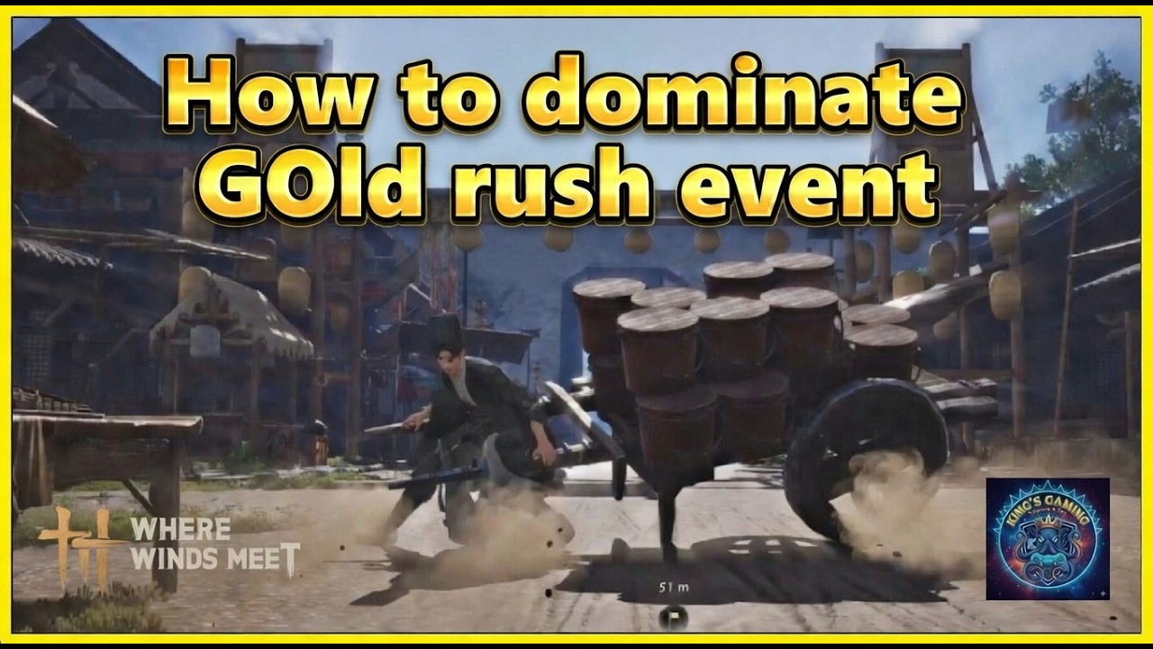 Dominating the Gold Rush Event - Where winds meet - YouTube
