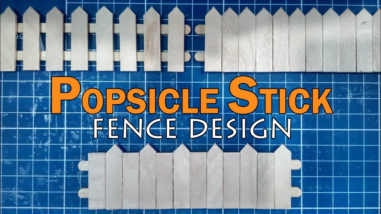 miniature fence diy