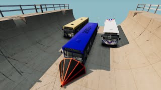 BUS jumping out of the ramp gta 5 - Beamng Drive