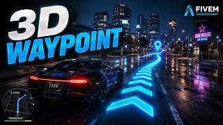 FREE 3D Waypoint Navigation Script | 2026 | FiveM