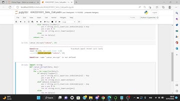 Kriptografi caesar penggunaan ascii pada encrypt dan decrypt