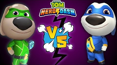 Talking Ben VS Talking Hank - Talking Tom Hero Dash Gameplay! (Android/iOS)