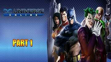 DC Universe Online: Walkthough Part 1 - Character Customization [PC]
